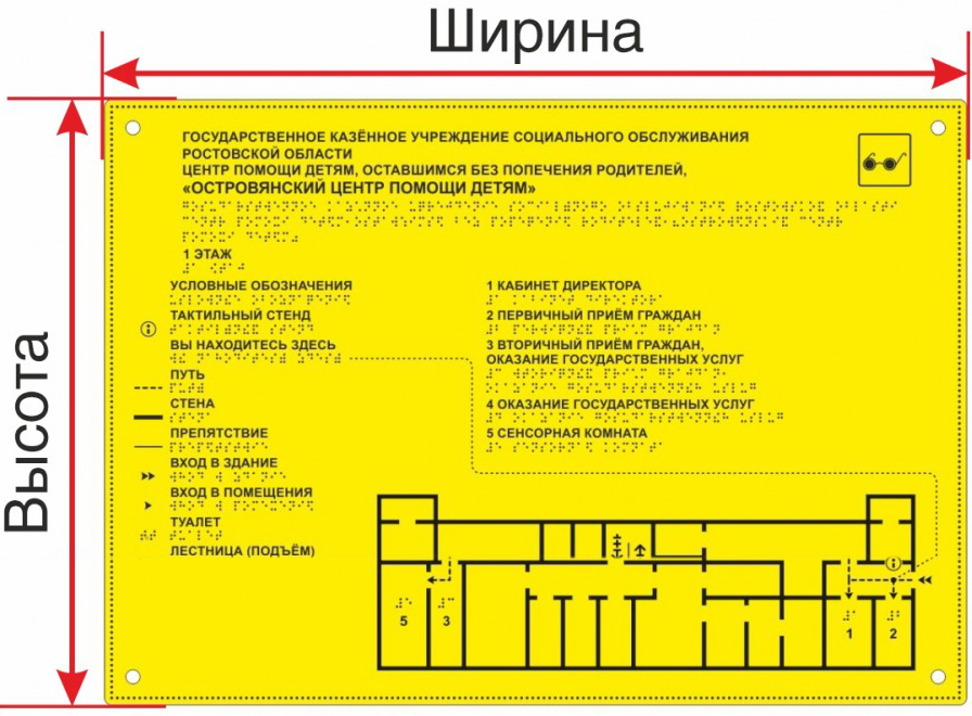 Стандартное поле мнемосхемы на основе оргстекла монохром с индивидуальными размерами